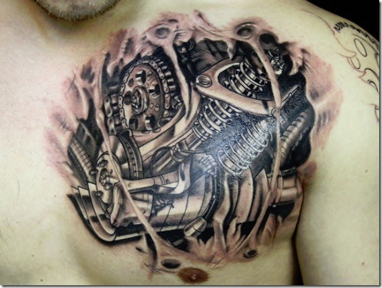 Extra Cool Steampunk Tattoo Designs