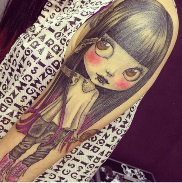 Tattoos for ladies in shade, designs and tendencies