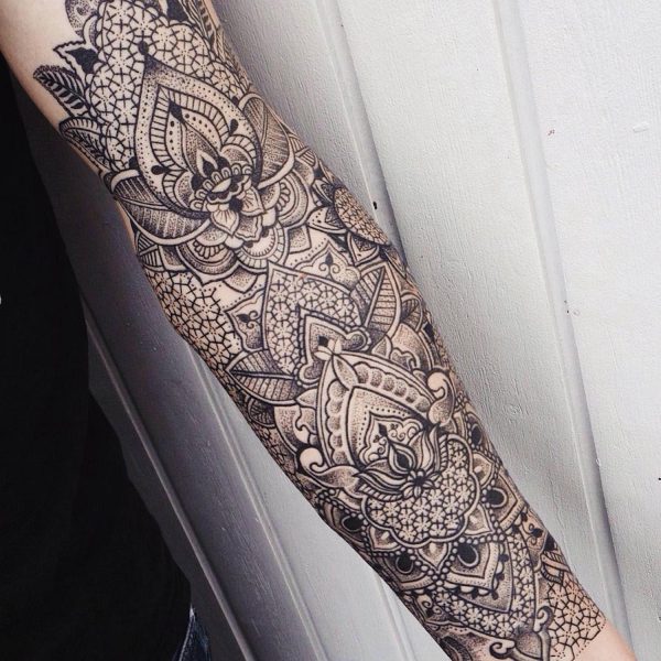 110 Mandalas Tattoos for girls