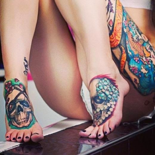 Tattoos for ladies within the foot [Creative and original designs]