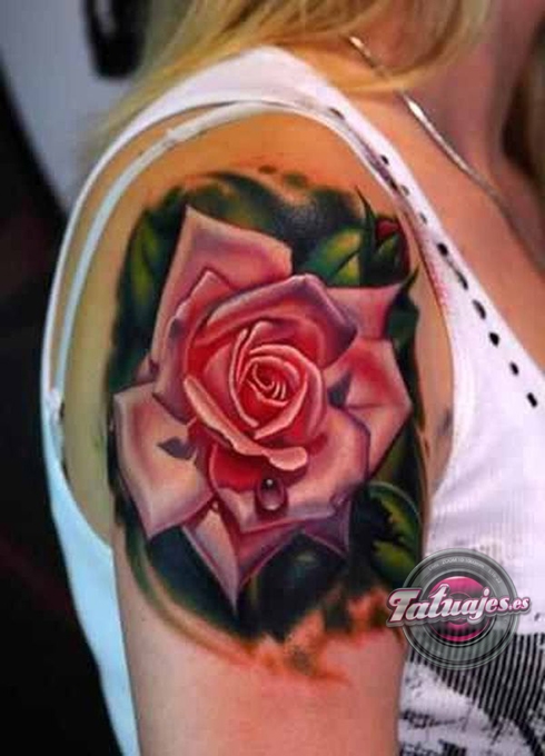 99 Roses tattoos designs for ladies