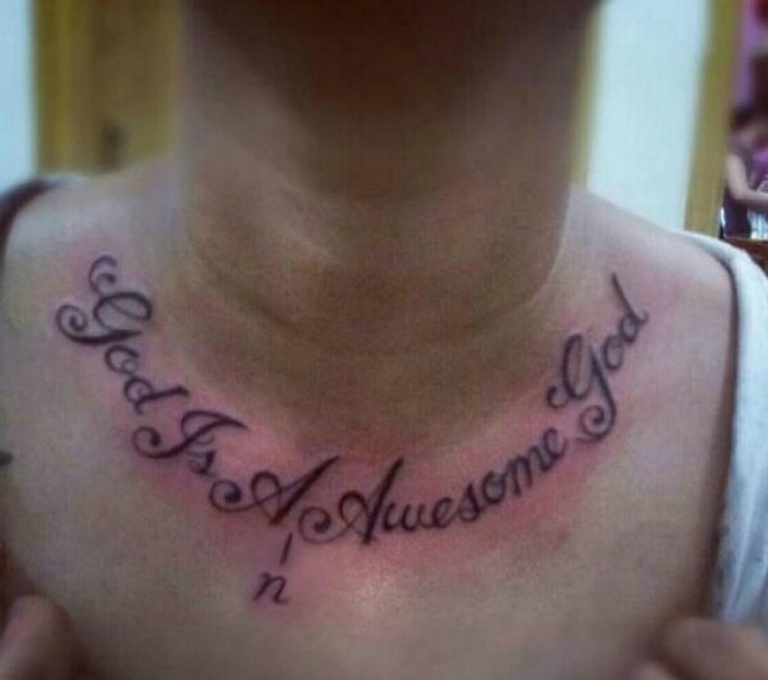 17 ridiculous tattoos full of "deep" that means