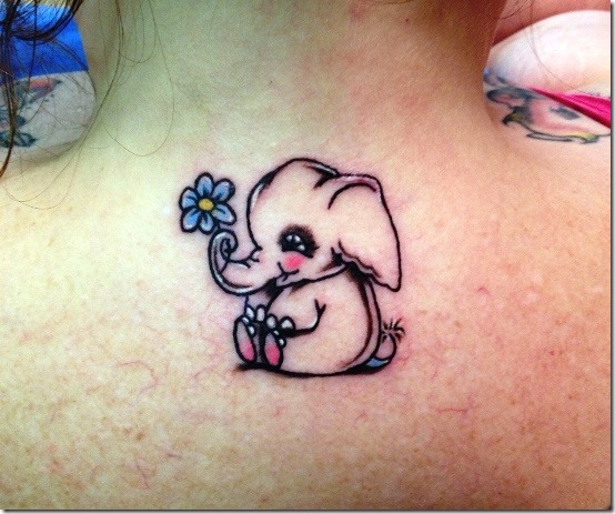 Inventive Elephant Tattoo Designs For Males And Girls