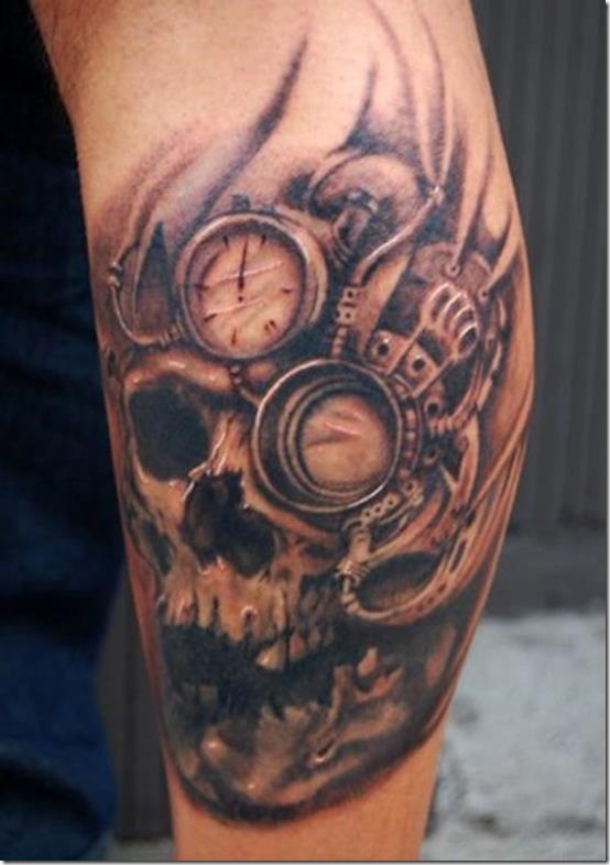 Extra Cool Steampunk Tattoo Designs