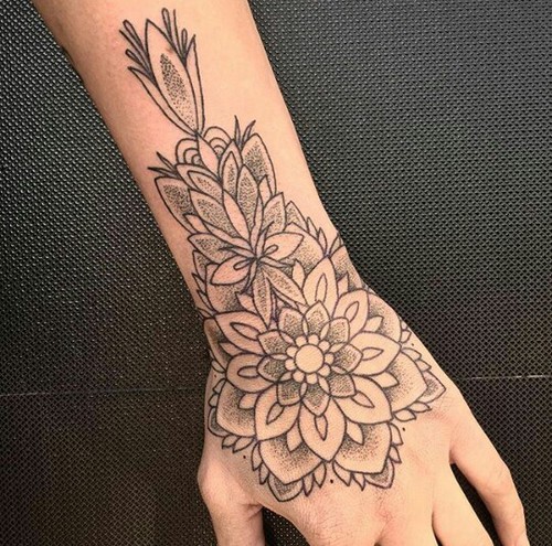 105 Tattoos on the wrist, arms and fingers small and unique