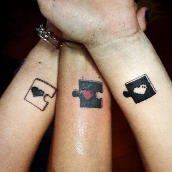 +100 Tattoos for greatest pals with nice designs