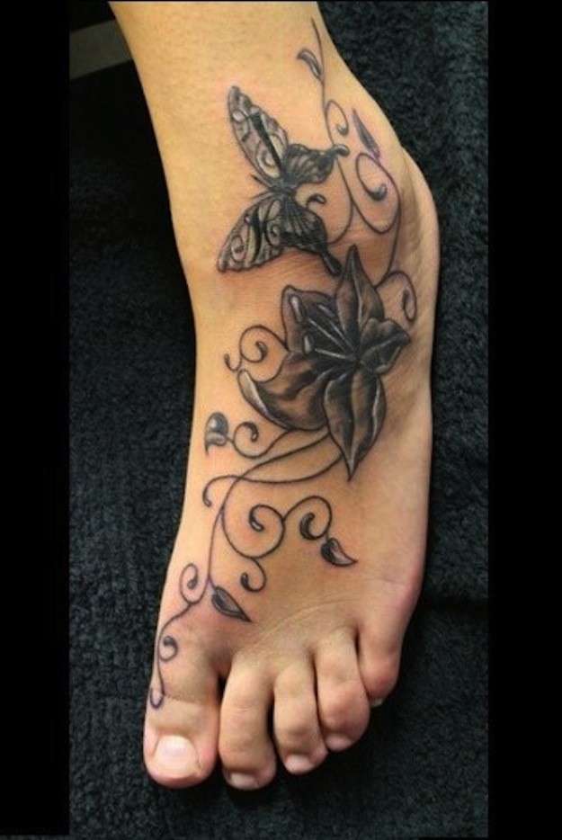 Tattoos for ladies within the foot [Creative and original designs]