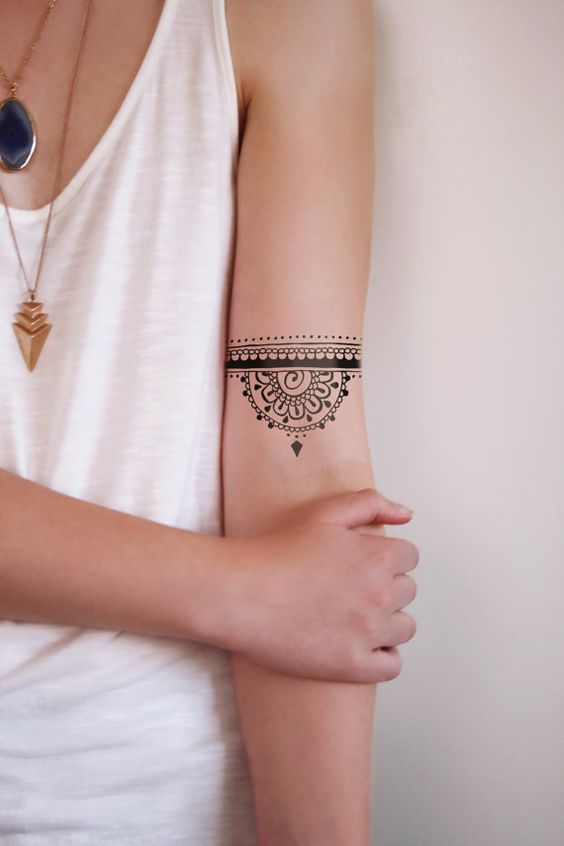 110 Mandalas Tattoos for girls