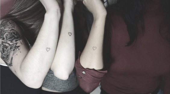 +100 Tattoos for greatest pals with nice designs