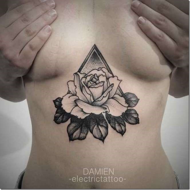 Putting Sternum Tattoo Designs For Ladies