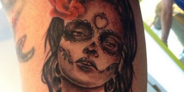 Wonderful Mexican cranium tattoos