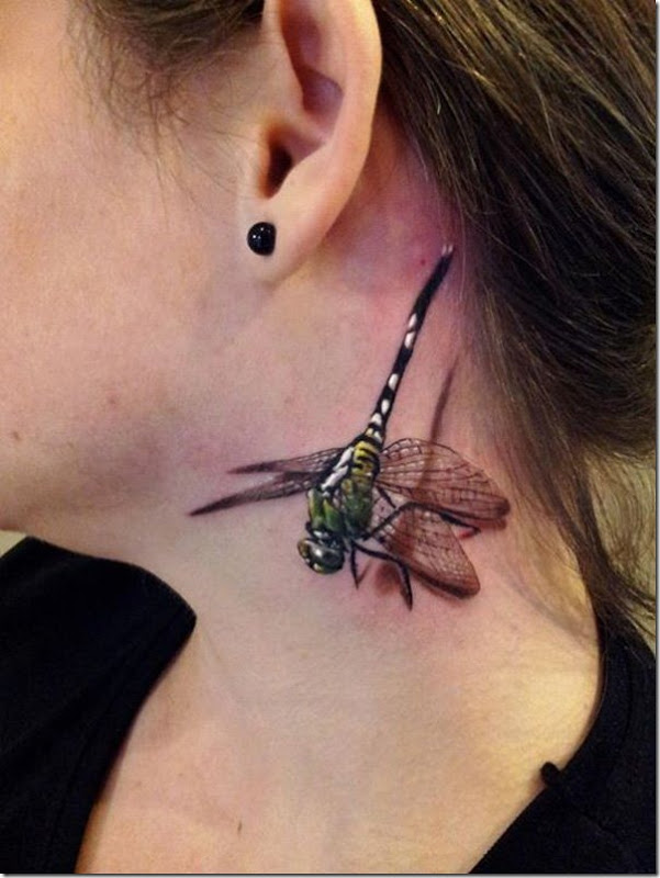 Spectacular Neck Tattoo Designs