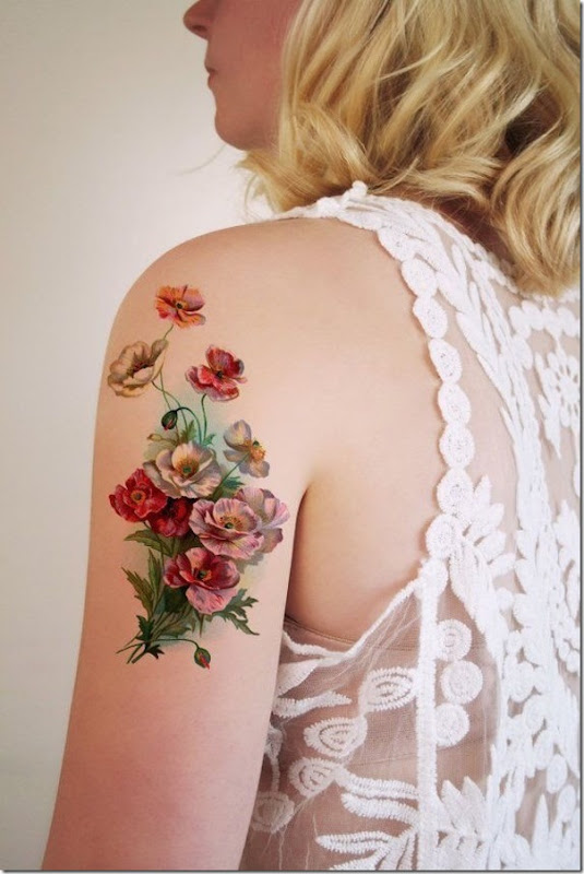 Beautiful Flower Tattoos For Women