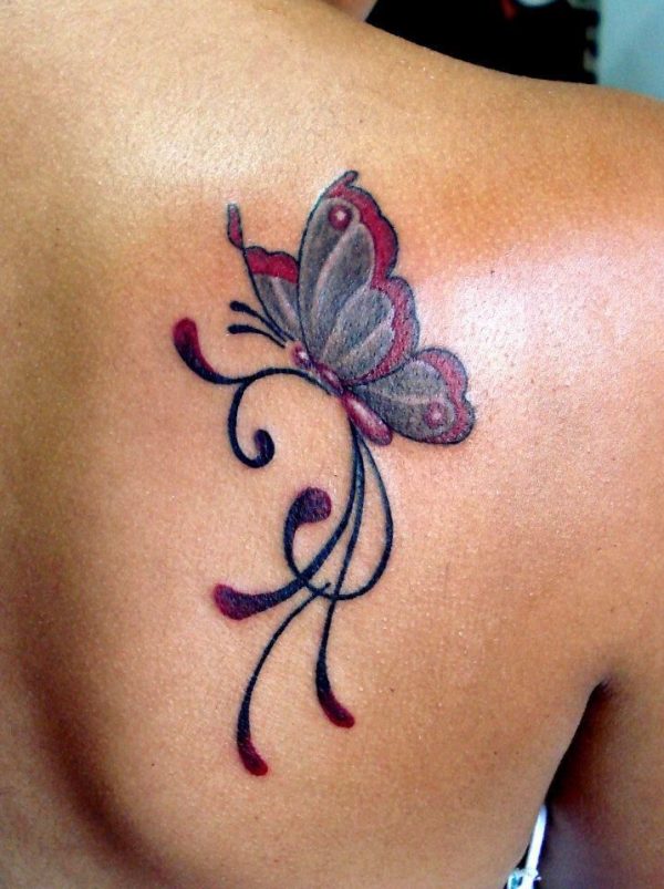 Small and delicate shoulder tattoos for girls