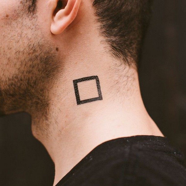 Geometric tattoo: 30 new tattoo concepts triangle, circle, square, rectangle ...