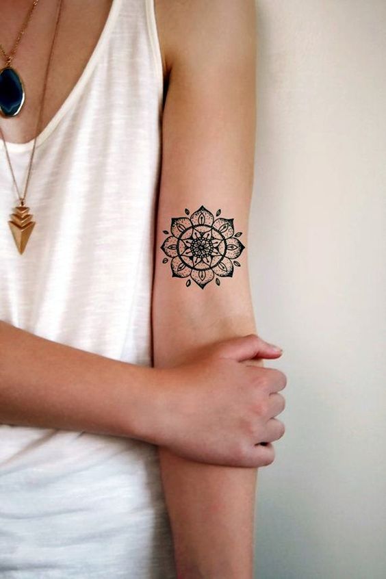 110 Mandalas Tattoos for girls