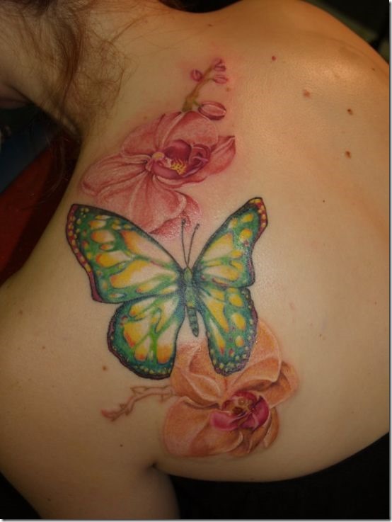 Sizzling Butterfly Tattoo Designs for Ladies