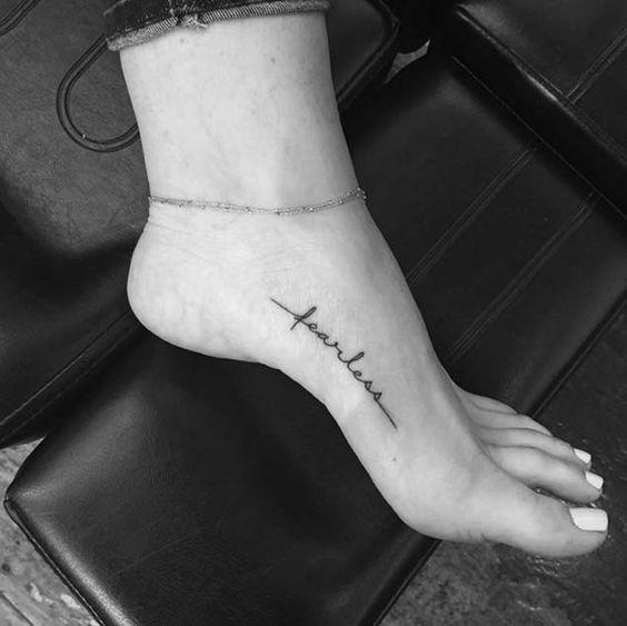 Tattoos for ladies within the foot [Creative and original designs]