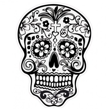 Wonderful Mexican cranium tattoos