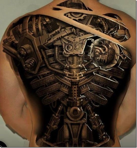 Extra Cool Steampunk Tattoo Designs