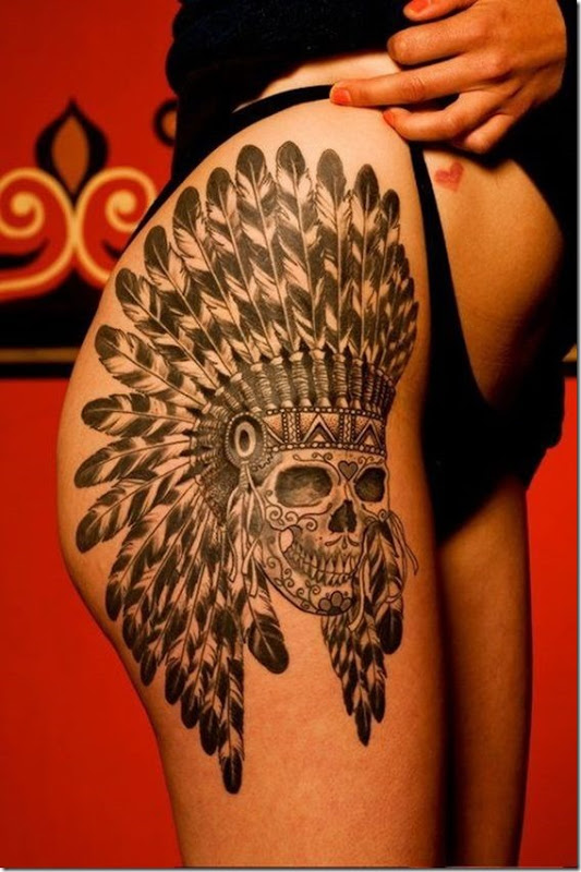 Seductive Hip Tattoos For Ladies