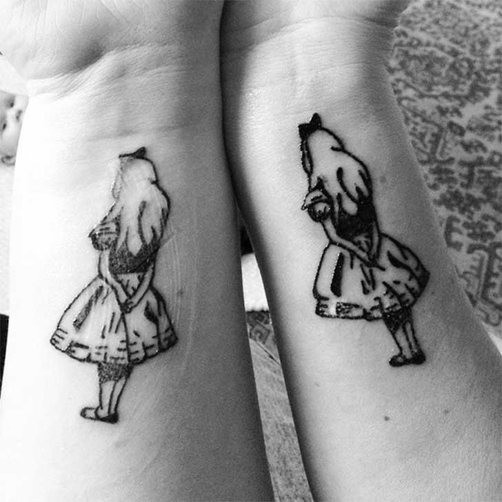 +100 Tattoos for greatest pals with nice designs