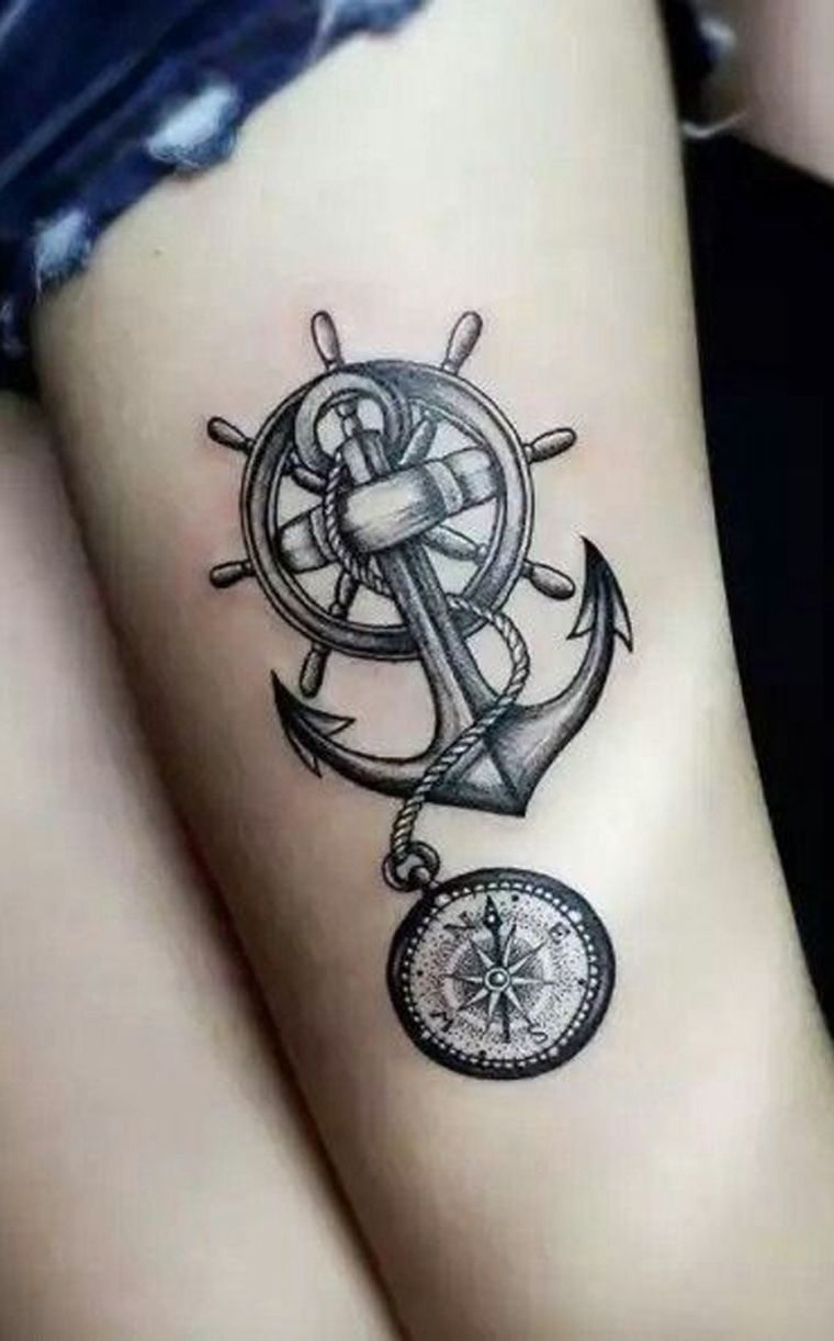 Marine tattoo concept - marine fashion fashions and which means to undertake