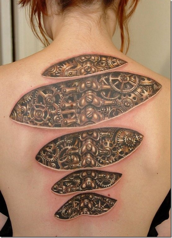 Extra Cool Steampunk Tattoo Designs