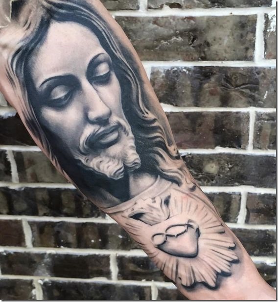 Venerate Jesus Christ Tattoo Designs