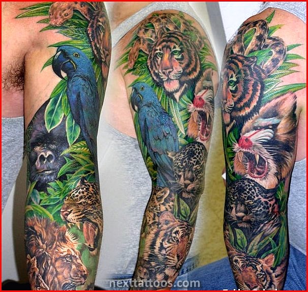 Animal Arm Tattoos - The Hottest Trend in Men's Tattoos Today