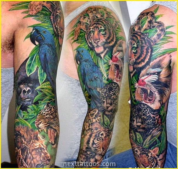 Animal Scene Tattoos