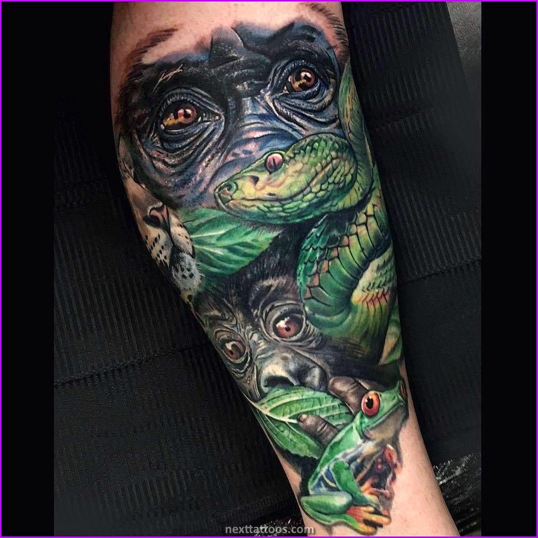 Animal Scene Tattoos