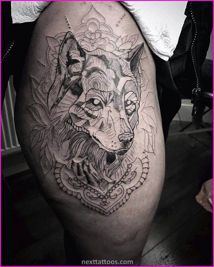 Popular Animal Thigh Tattoos For Women