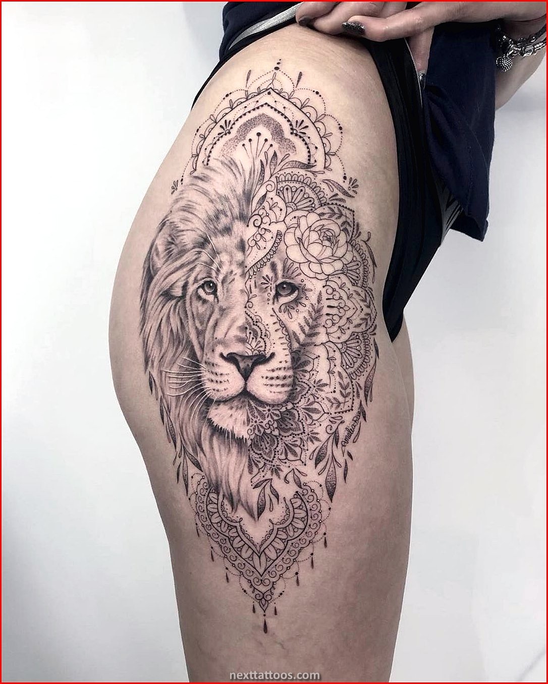 Popular Animal Thigh Tattoos For Women