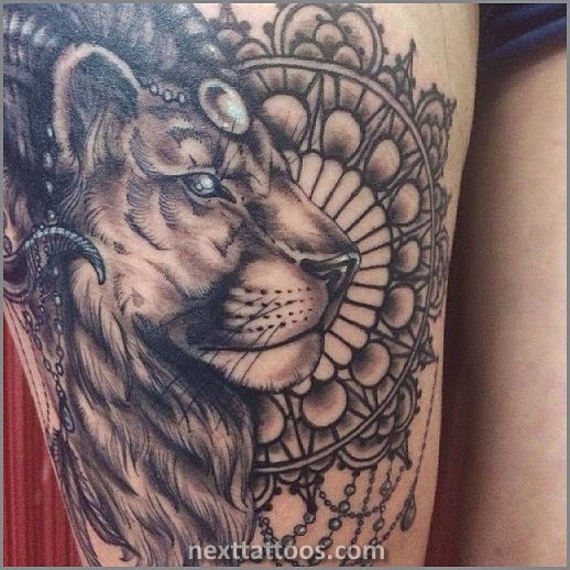 Popular Animal Thigh Tattoos For Women