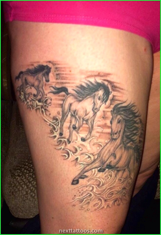 Popular Animal Thigh Tattoos For Women