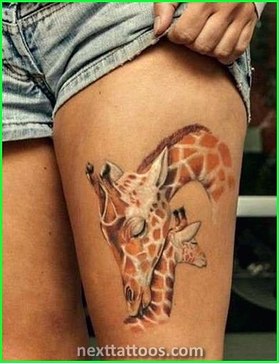Popular Animal Thigh Tattoos For Women