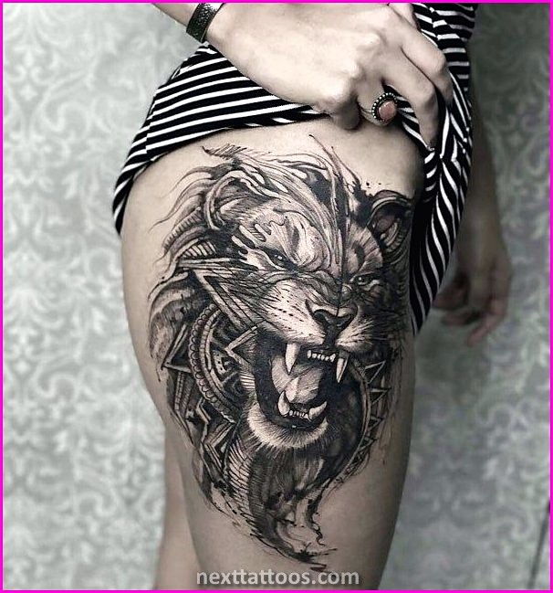Popular Animal Thigh Tattoos For Women