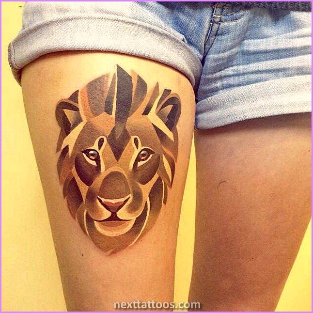 Popular Animal Thigh Tattoos For Women
