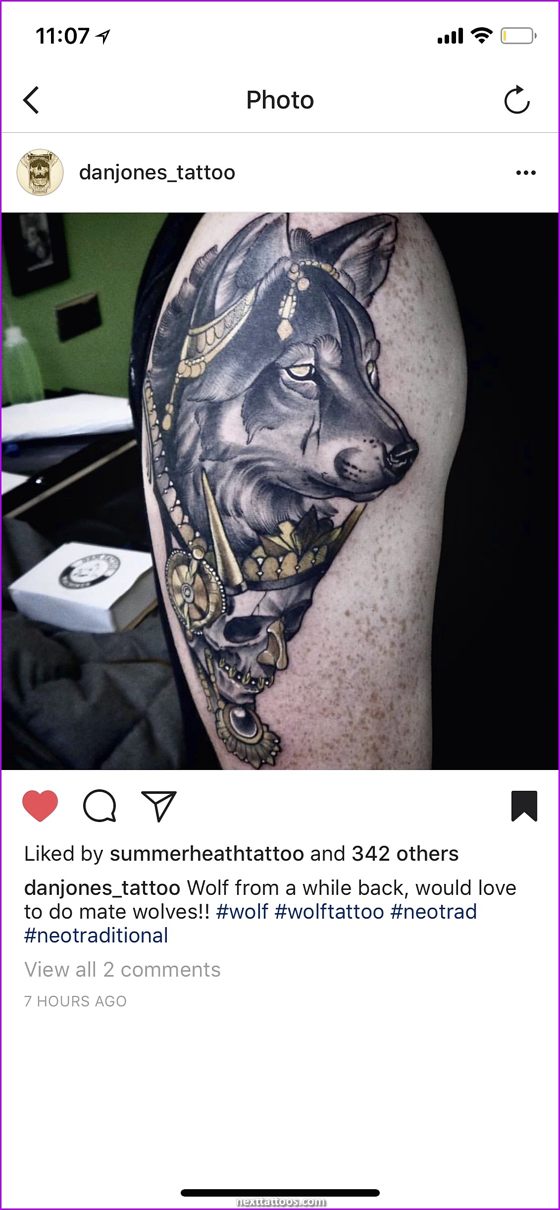 Dark Animal Tattoos