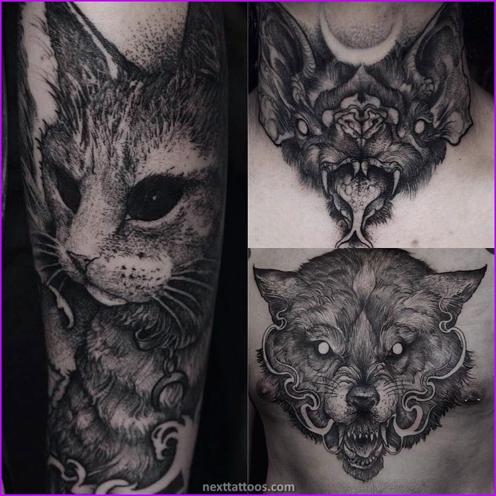 Dark Animal Tattoos