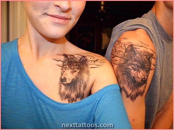 Animal Matching Tattoos For Couples