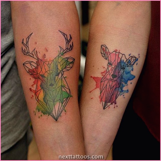 Animal Matching Tattoos For Couples