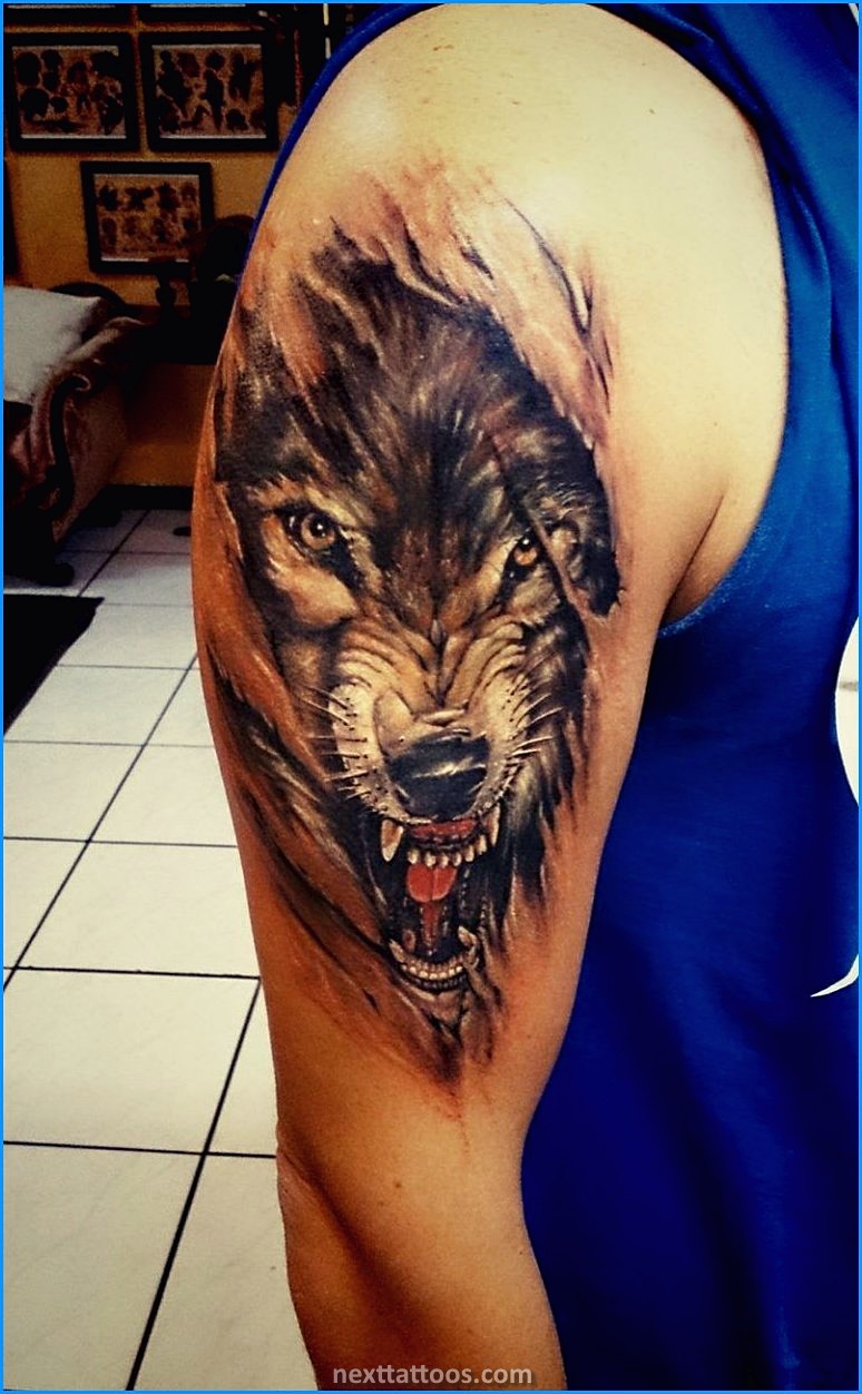 Animal Arm Tattoos For Men