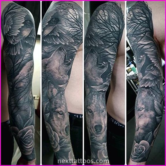 Animal Arm Tattoos For Men