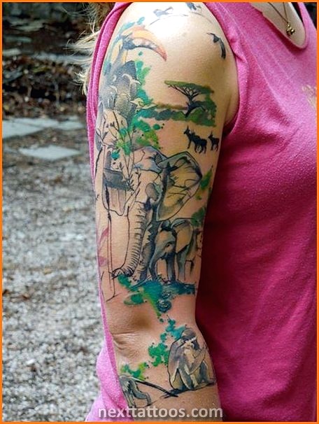Choosing Animal Themed Sleeve Tattoos