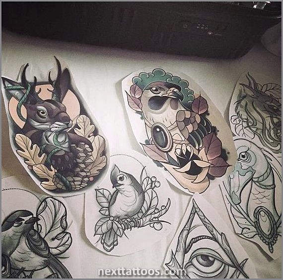 New School Animal Tattoos