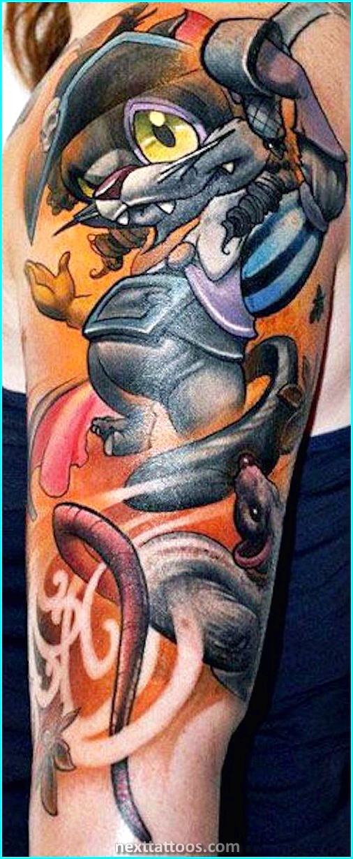 New School Animal Tattoos