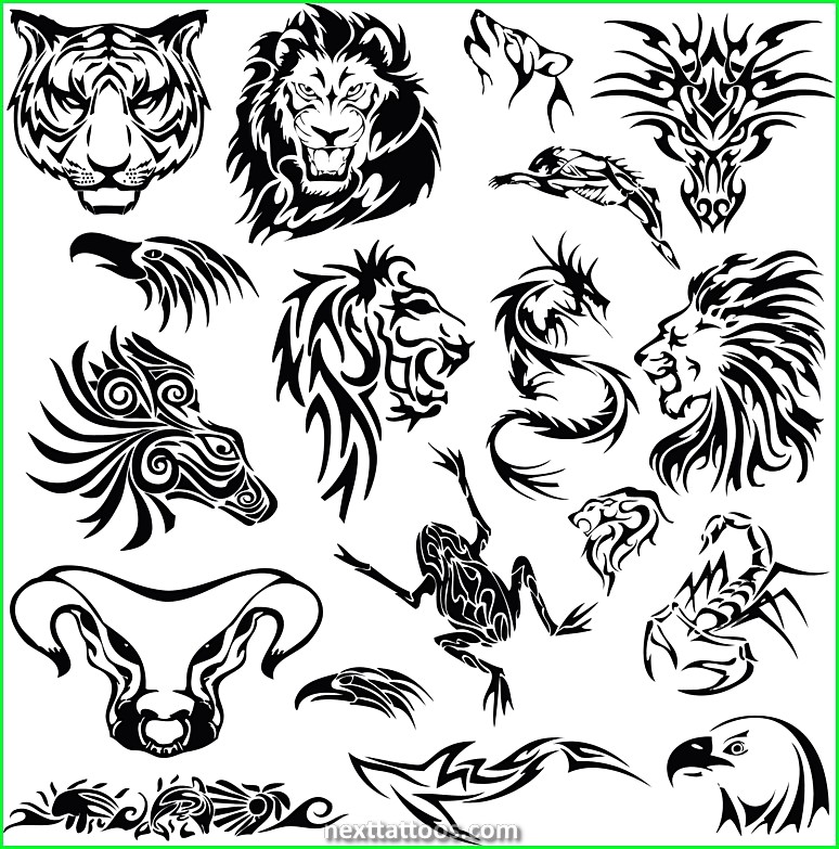 Free Tribal Animal Tattoos