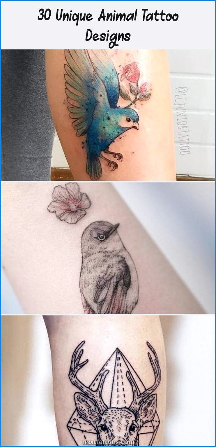 Unique Animal Tattoos For Men
